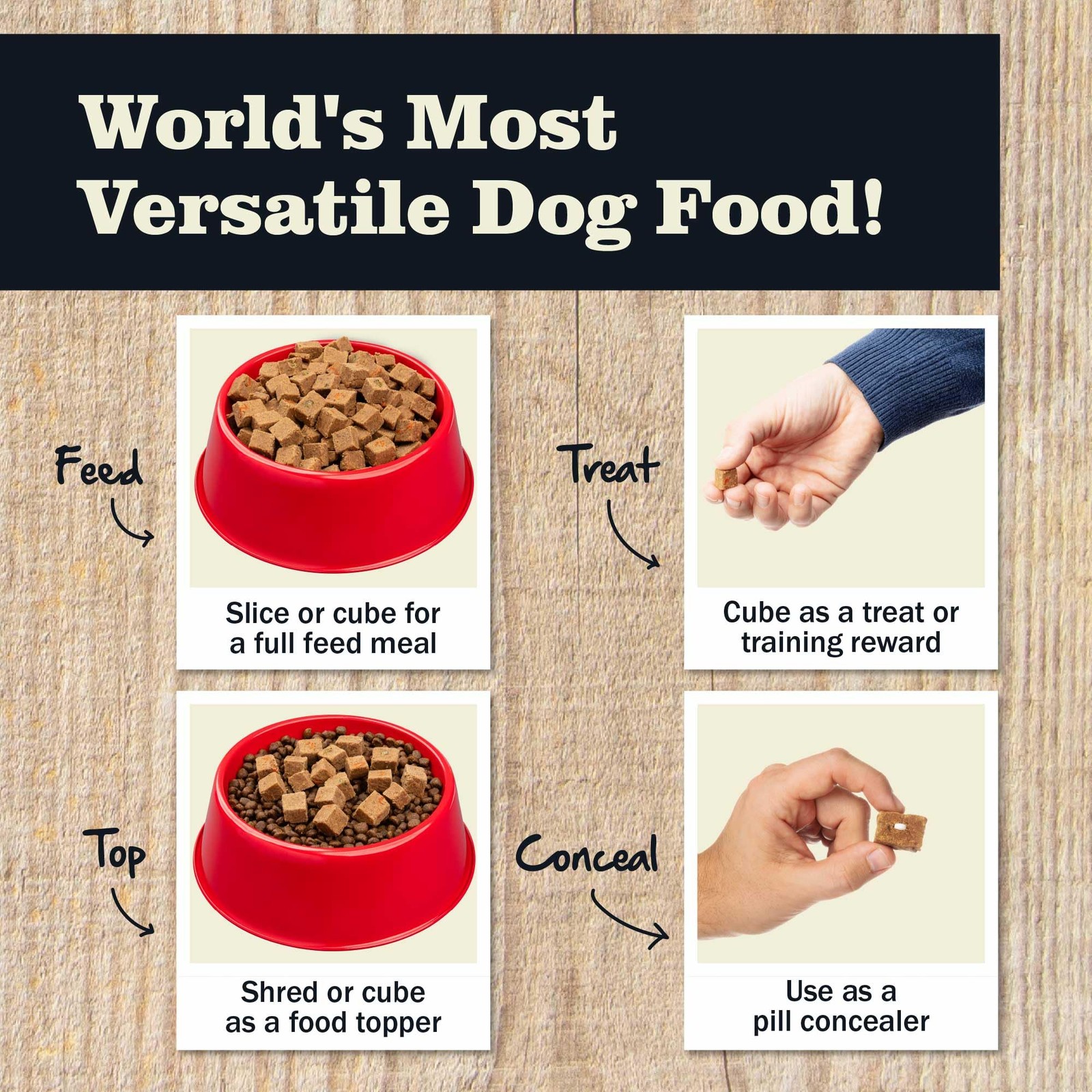 Target 4 Pound Beef Pet Food High Protein Natural Rolled Dog Food