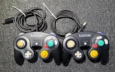 Nintendo GameCube Video Game Controller - Wired Black  For Parts Or Repair READ