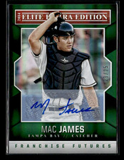 Mac James 2014 Elite Extra Edition Franchise Futures Auto 23/25 #54