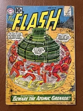 The Flash #122 KEY: FR to GD+, Spine Taped Inside, DC Comics August 1961 $7 Ship