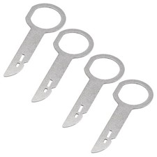 4-Pack Car Stereo Radio Removal Release Tool Keys for Audi Mercedes Benz Ford