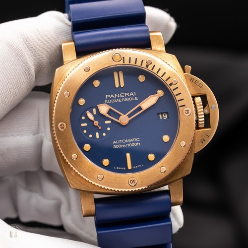 Panerai Submersible Bronzo Blu Abisso Ref. PAM01074