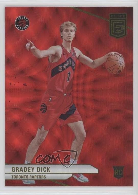2023-24 Donruss Elite Rookies International Gradey Dick #202 Rookie RC 07qd