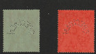 Leeward Islands Specimen stamps mnh s.g. #79-80 est c.v. 500pounds — photo 2