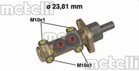 Hauptbremszylinder Metelli 05-0418 FüR Oe 77 01 206 234