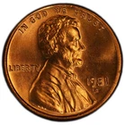 1981-D Lincoln Memorial Cent — photo from another recent sale