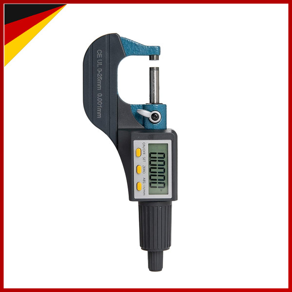 Digitale BüGelmessschraube Mikrometer 0-25Mm 0,001Mm Hohe PräZision Messwerkzeug-image