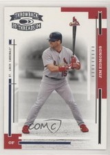 2004 Donruss Throwback Threads Jim Edmonds #179 05cx