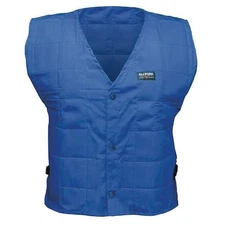 Allegro Industries 8401-05 2Xl Cotton Cooling Vest, Blue