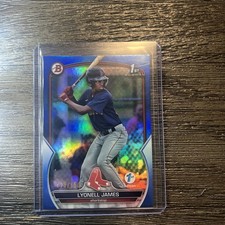 2023 Bowman 1st Edition - Lyonell James #BPPF-118 Blue Foil /150 (RC)