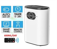 1200ml Low Energy Quiet Dehumidifier with HEPA Air Purifier Remote Control UK su