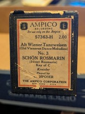 AMPICO 57363-H Alt Wiener Tanzweisen Old Viennese Dance Melodies Piano Roll