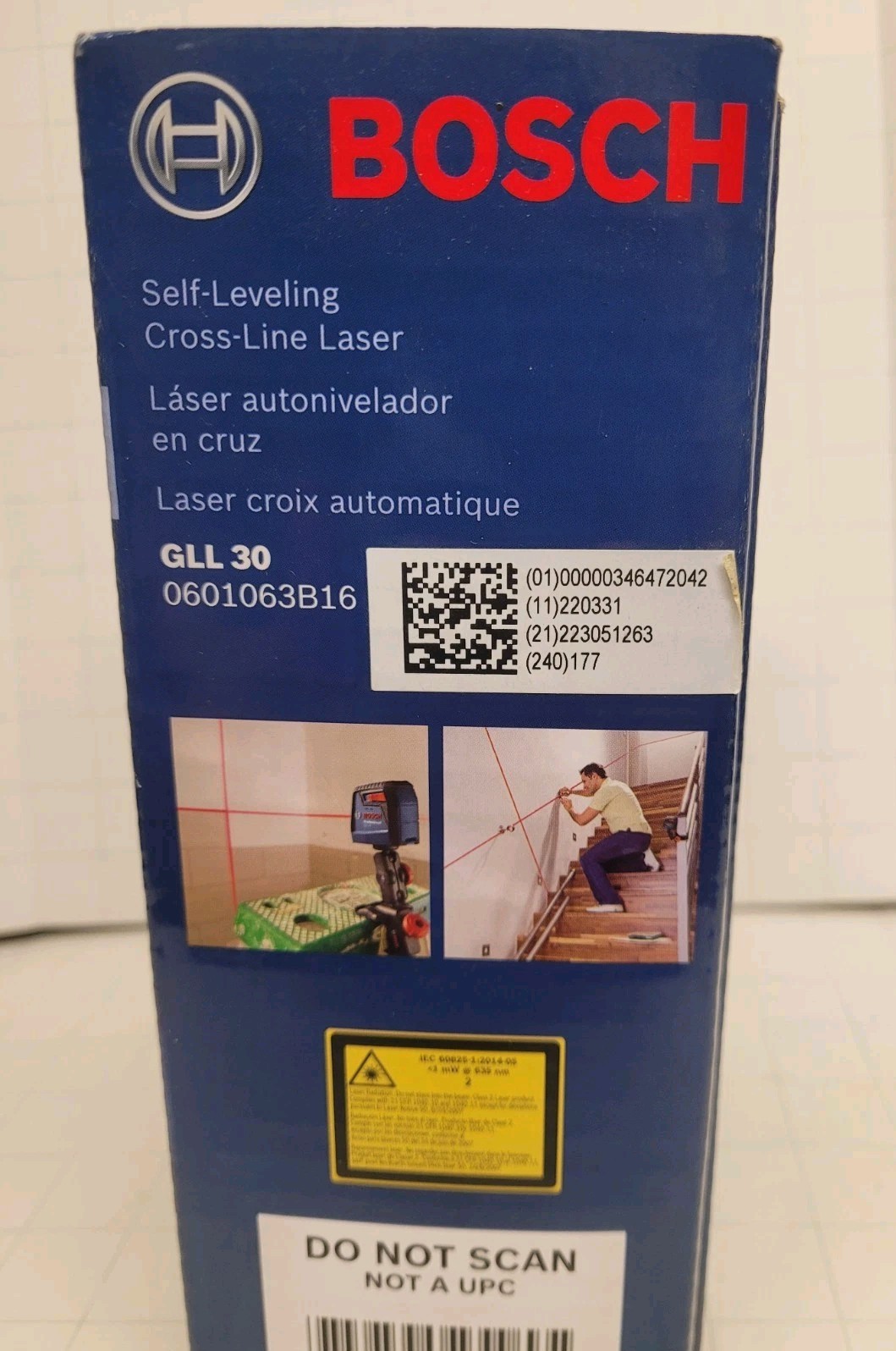 Bosch GLL 30 Self-Leveling Cross-Line Laser