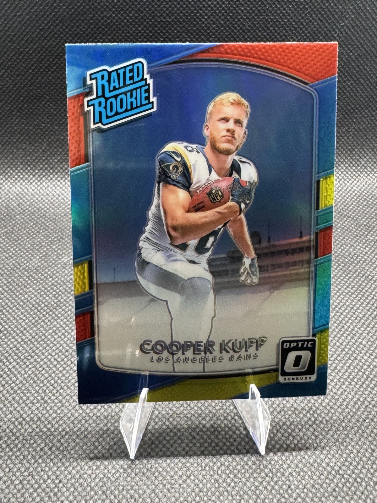 Cooper Kupp Panini Donruss Optic #179 Red/Yellow