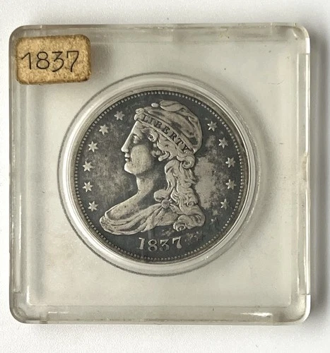 1837-P Capped Bust Half Dollar — photo from the most recent tracked eBay sale