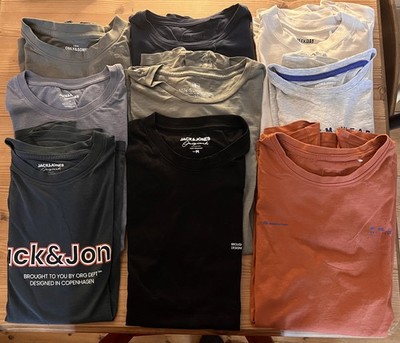 9 T-Shirts Jungen/Herren Größe M -Jack&Jones Only&Sons Weekday Nils Sundström 4F