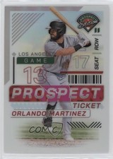 2024 Panini Prospect Edition Silver Prizm Orlando Martinez #139 0jr6