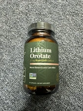 Global Healing Lithium Orotate 10mg Supplement - 60 Capsules