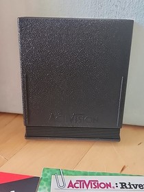 River Raid (Atari 2600 & 7800) Video Game Complete In Box CIB! Tested And In Pic