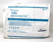 Covidien 3279 Telfa Non-Adherent Dressing 8" x 10" -New  125 Damaged Bag