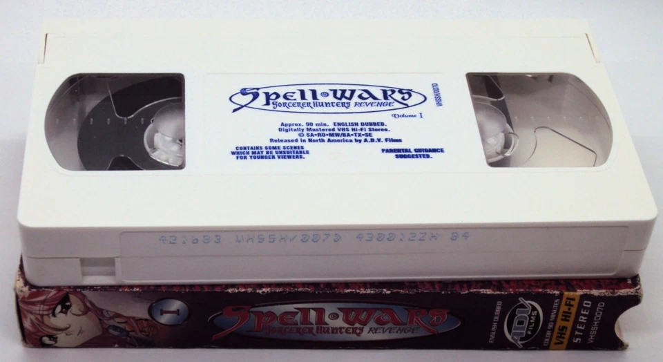 SPELL WARS SORCERER HUNTERS REVENGE VHS I of IV English Language Dub Anime - Image 4 of 4