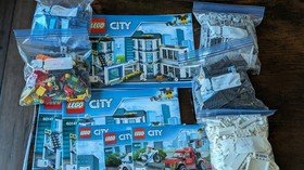 LEGO City Police Station 60141 Complete Set Police Theme 894 Pieces 2017