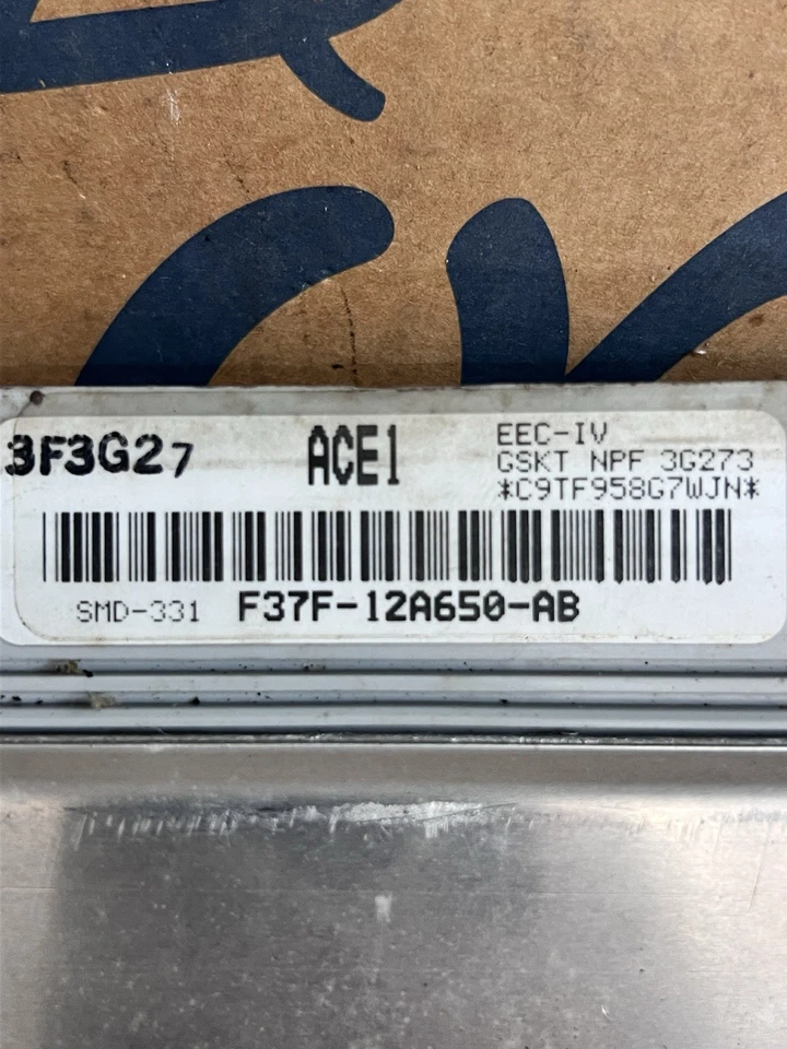 Computadora EEC-IV. Ford Ranger 1993 3,0 F37F-12A650-AB ace1 PCM ECU EEC-IV. Foto 3 de 4
