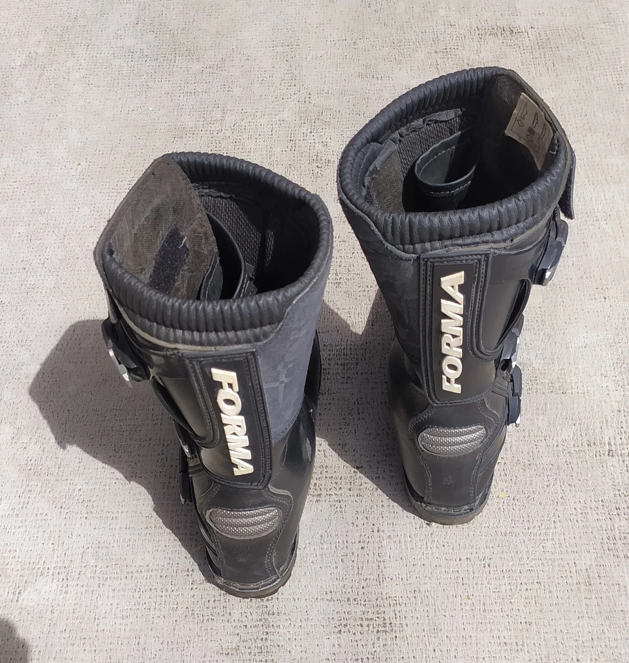 Stivali Cross Enduro FORMA Usato, Colore Nero Grigio Tg 43 - Imagen 4 de 4