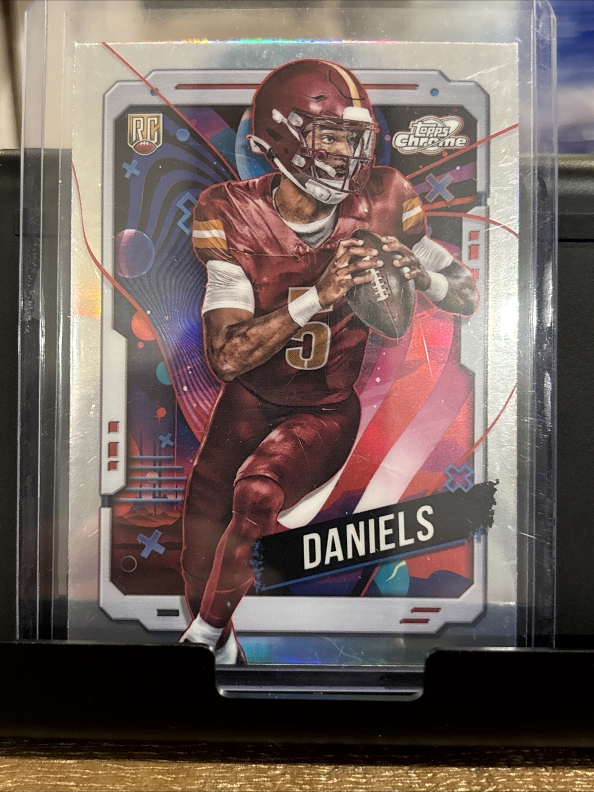2024 Topps Cosmic Chrome - Rookies Jayden Daniels #196 Refractor (RC)