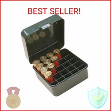 MTM Case-Gard S25D-11 Shotshell box, 25 Round, Flip Top, Mechanical hinge, USA M