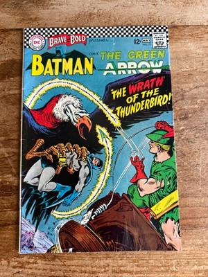 Brave and the Bold #71 DC Comics 1967 Batman and Green Arrow ;