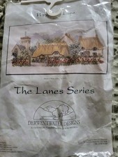 DERWENTWATER DESIGNS THE LANES SERIES  POPPYFIELD LANE CROSS STITCH PATTERN