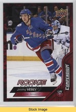 2016-17 Upper Deck Compendium Rookies Red Jimmy Vesey #597 READ o1h