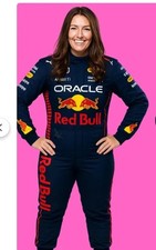 Damen Kart Rennanzug mit Sublimation und Handschuhen kostenlos auch...