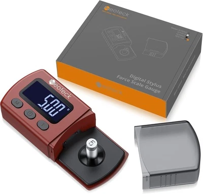 MARCHIATA Tester Scala Forza Di Stilo pe Giradischi Bilancia 0-5G Con Display Invertito IT