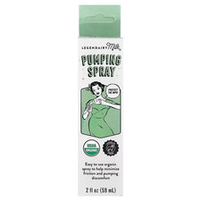 Legendairy Milk Pumping Spray Natural Lubricant for Breast pumping 2 fl oz 12/27