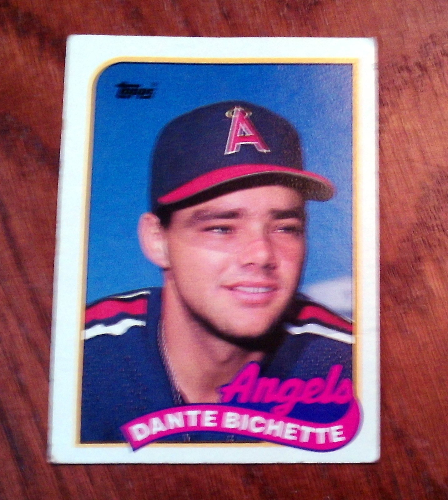 Vintage Dante Bichette Baseball Card, Topps 1989