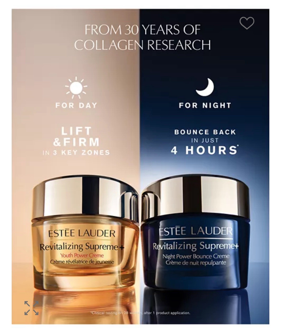 NEW Estée Lauder Revitalizing Supreme+ Night Power Bounce Crème *(2.5oz / 75ml)*