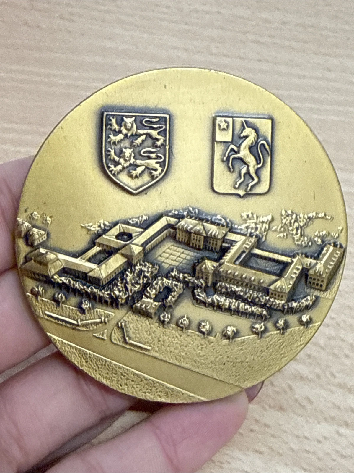 Médaille Conseil Général De La Manche En Bronze