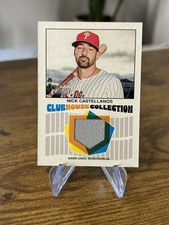 2026 Topps Heritage - Nick Castellanos - Clubhouse Collection Patch Relic