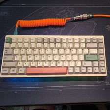 KBDFans KBD75 v3.1 75% Custom Mechanical Keyboard TKC Tangerine 9009 PBT Keycaps