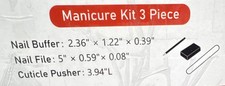 Disposable Manicure Kit. Pack of 20.