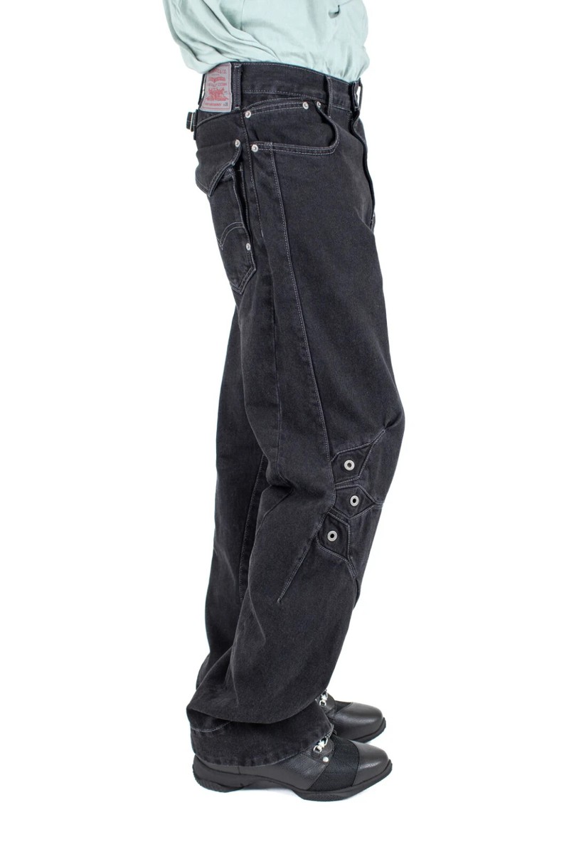 Kiko Kostadinov × Levi's Articulate Knee Trouser – Black Kiko Kostadinov × Levi's Articulate Knee Trouser – Black