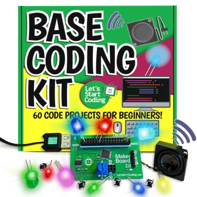 Base Kit : Coding and STEM kit for boys and girls 8-12 from Let's Start Coding
