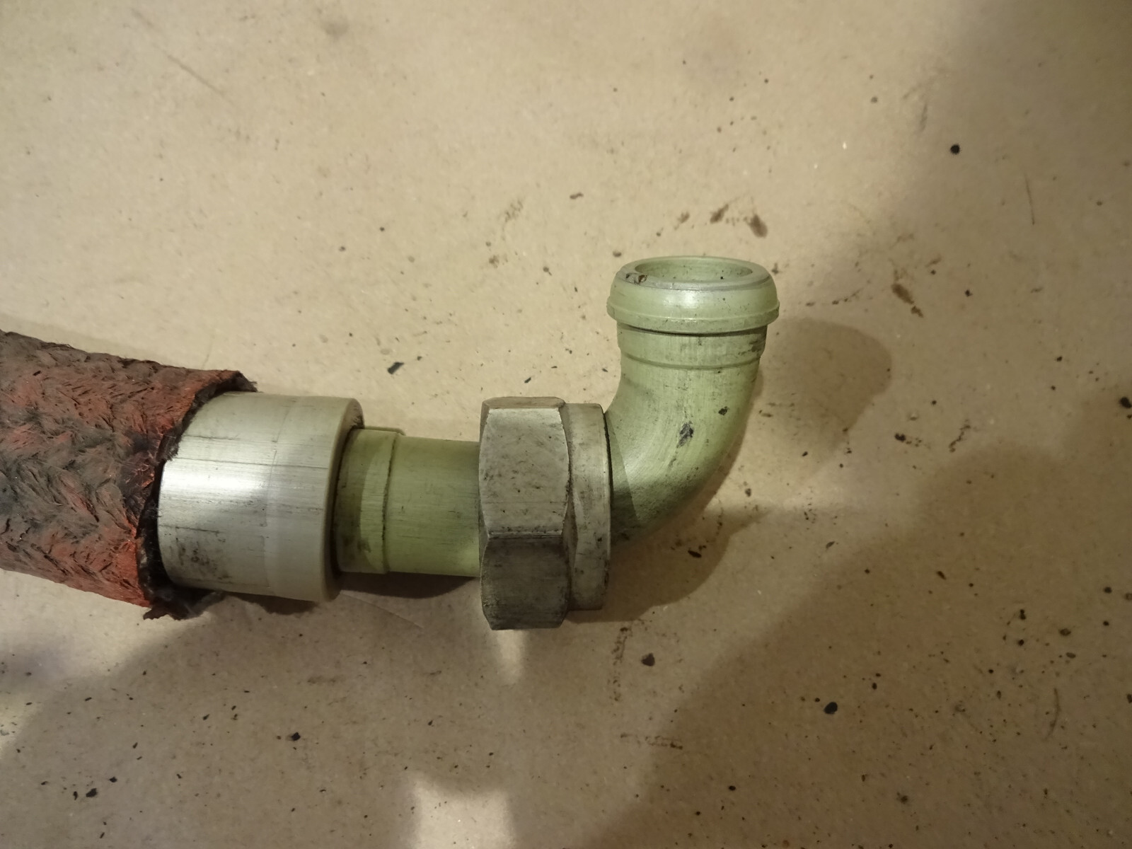 Ferrari 348,355 - Oil Pipe From Oil Reservoir To Oil Cooler - P/N 141820