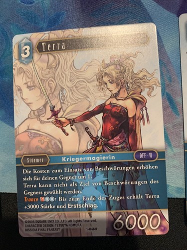 GERMAN FFTCG Opus 1 Singles - You Choose! - Final Fantasy Wave 2 - All Rarities! - Picture 42 of 179