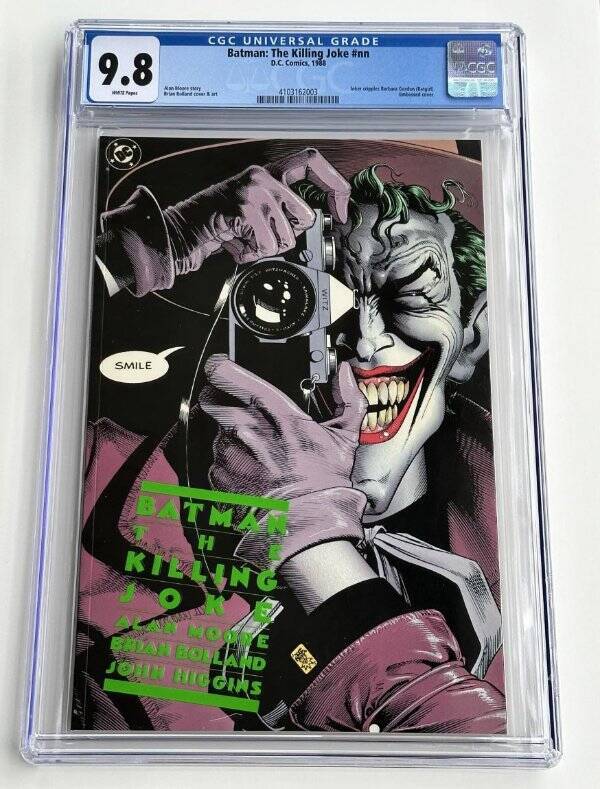 Batman: The Killing Joke CGC 9.8 (NM/MT) Joker Alan Moore D.C.