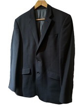 T. M. Lewin Smart Slim Fit Blue Work/Formal Suit UK Jacket 38R EU 48R