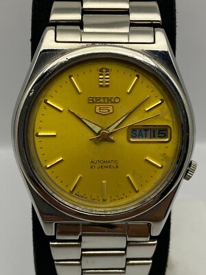 Seiko 5 7009-5862 Automatic 17 Jewels Watch Japan | eBay