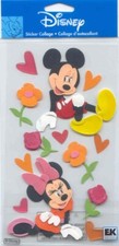 NEW Disney MICKEY  MINNIE in Love 3-D stickers 60246 Fast FREE ship 